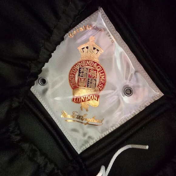 Thomas Townend & Collmest - Vintage Traditional Velvet Equestrian Riding Hat - Picture 9 of 11